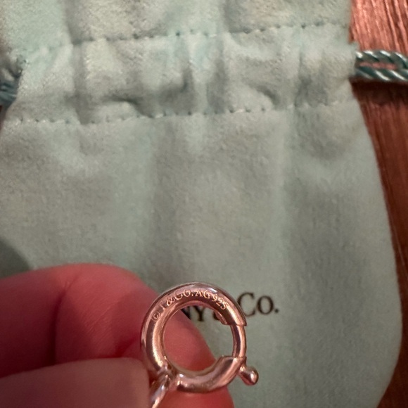 Tiffany & Co. Silver Multi Heart Charm Bracelet - Picture 6 of 6